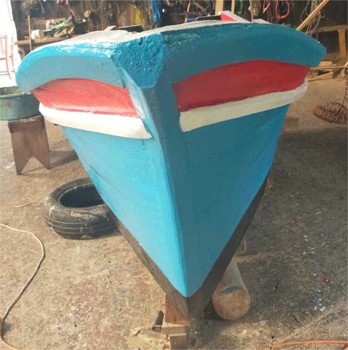 Barco madeira artesanal