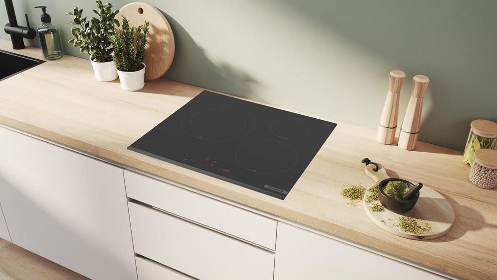 BOSCH - Płyta indukcyjna, 60 cm, seria 6, 3 strefy gotowania