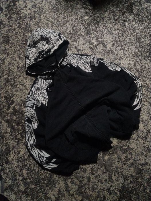 Худі rap sk8 y2k hip hop vintage skull череп скейтер