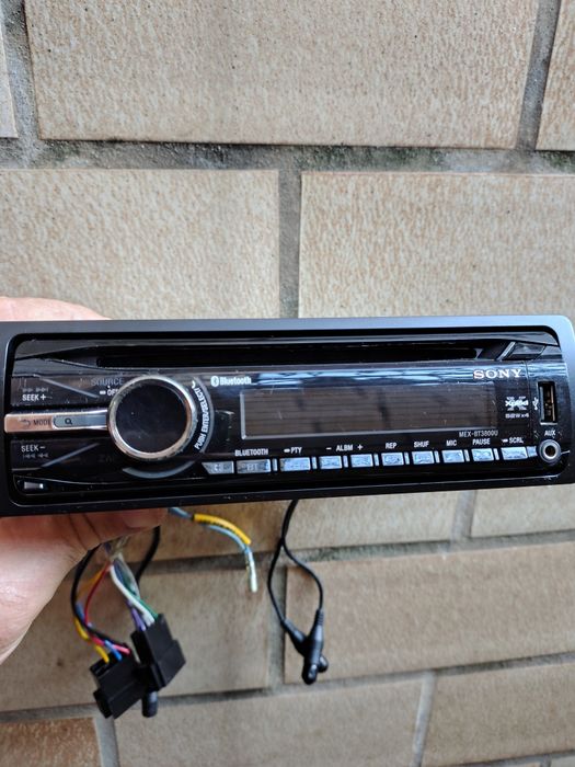 автомагнітола Sony  MEX BT3800U. CD .Bluetooth. USB.AUX.Mic. Оригінал .