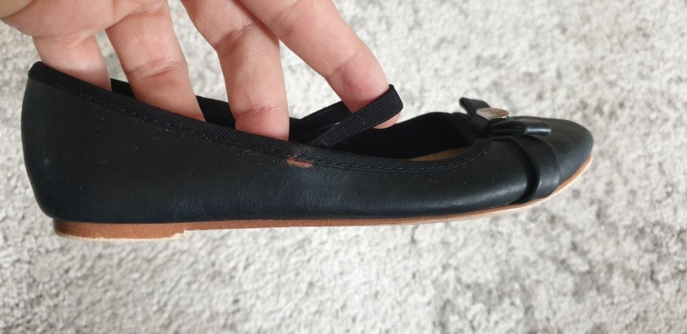 Sliczne baleriny balerinki buty baletki polbuty eleganckie  ZARA