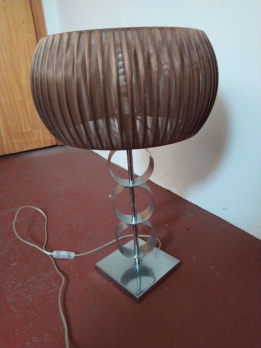 Conjunto de 3 candeeiros de pé e teto