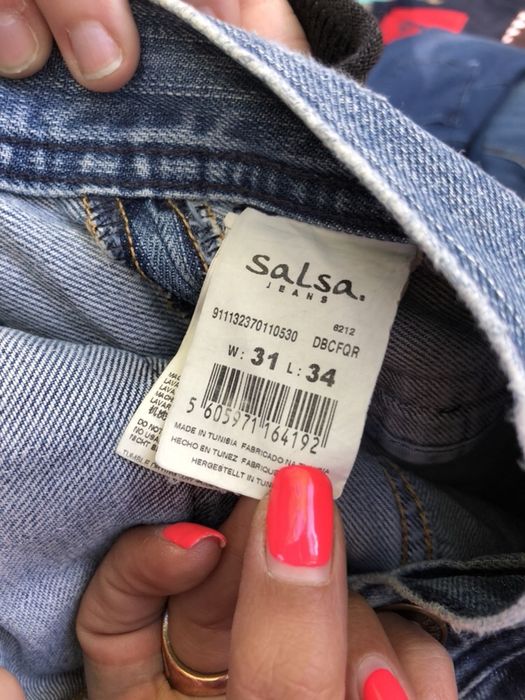 Calcas de homem novas salsa