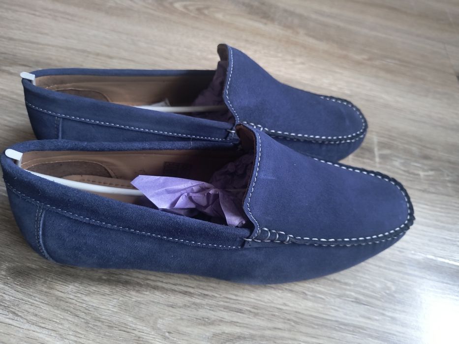 Zamszowe mokasyny Venezia