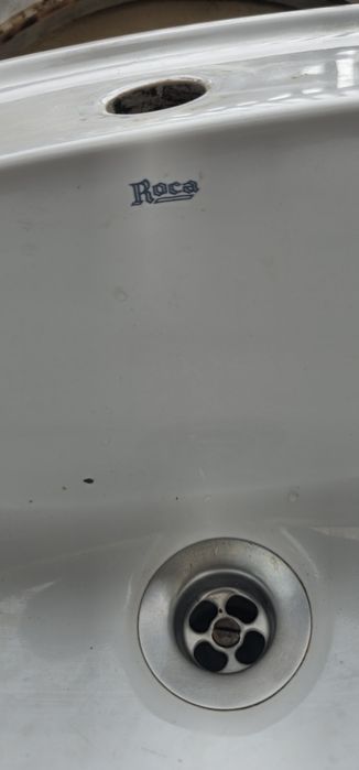 Bacia Roca Com bancada em Pedra para lavatório conjunto completo