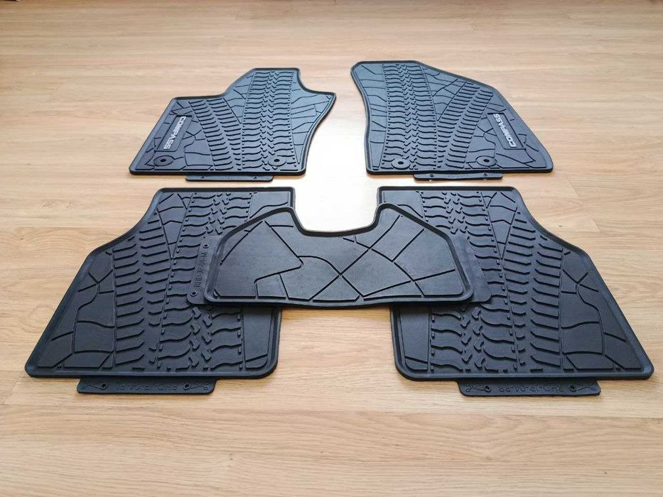 Ковры в салон Коврики салона Jeep Compass Джип Компас 2017+ OEM Style