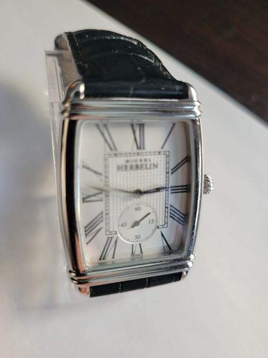 Zegarek męski w stylu Art Déco marki Herbelin, model 10638, stan ideal