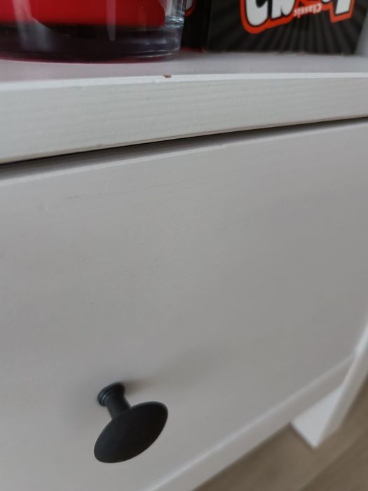 Szafka RTV Ikea Hemnes biała bejca / sosna