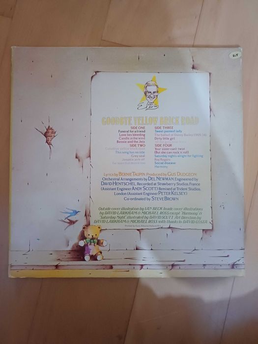 Vinil - Elton John - Goodbye Yellow Brick Road - Álbum duplo de 73