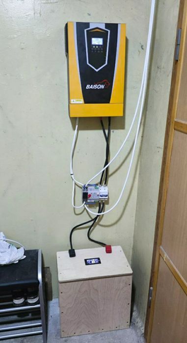 Комплект бесперебойного питания 8 квт . Зарядная станция .