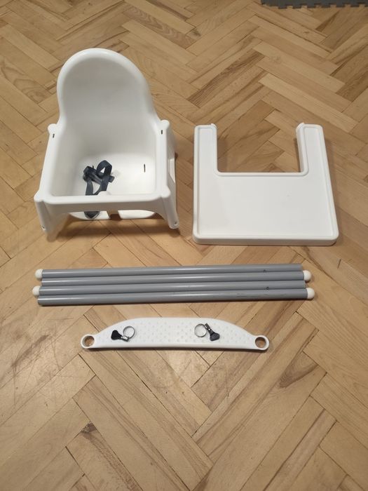 Krzesełko do karmienia Antilop Ikea + poduszka + podnóżek