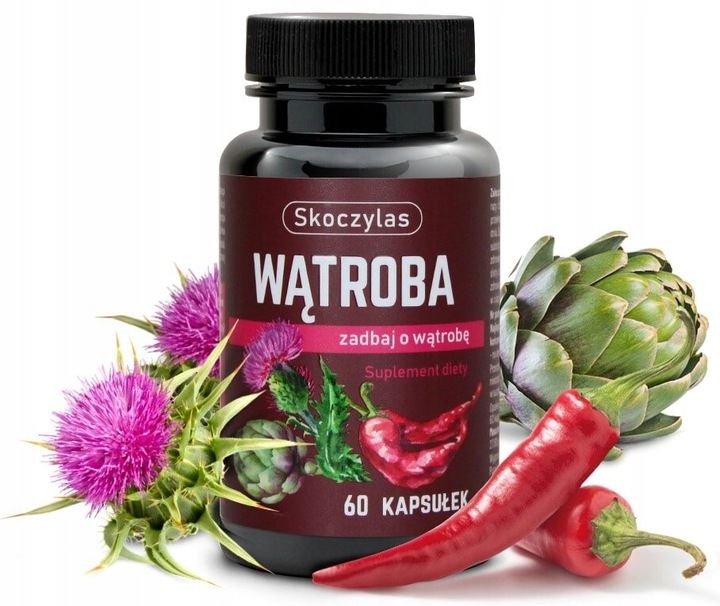 suplement diety skoczylas na wątrobę (60 kapsułek)