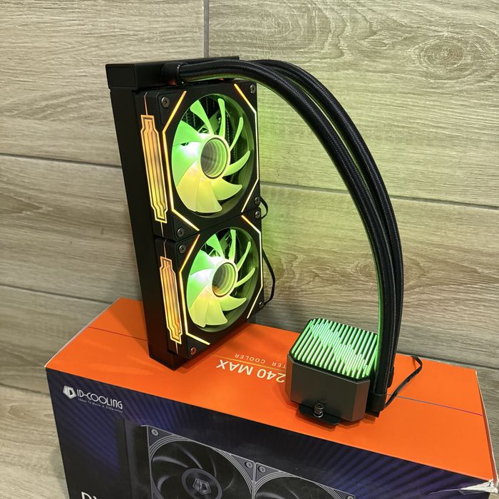 ID Cooling 240mm argb водяне охолодження, кулер, водянка