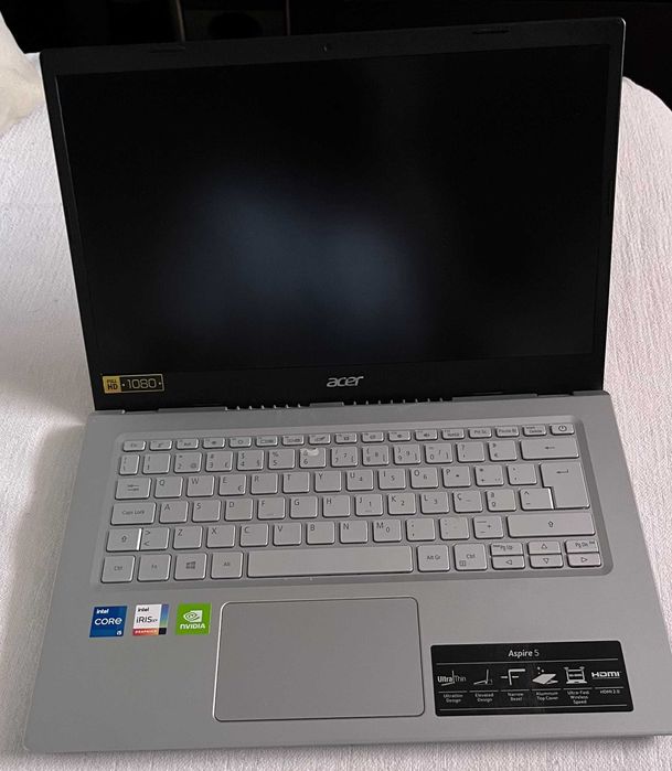 Acer Aspire 5 Laptop: Intel i5-1135G7, 20GB RAM, 500GB SSD, NVIDIA64740903203330120