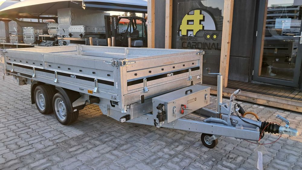 Atrelado MARTZ  Kipper 360/2  C   3.5T TRIBASCULANTE Elétrico.