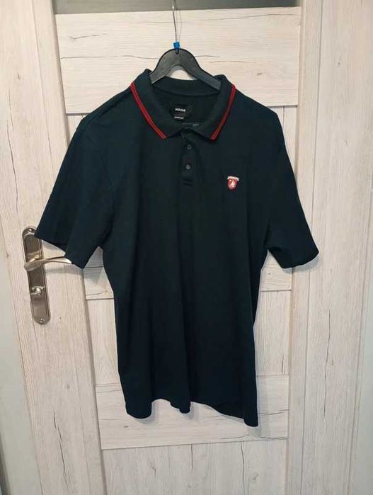 Koszulka męska polo granatowa XXL