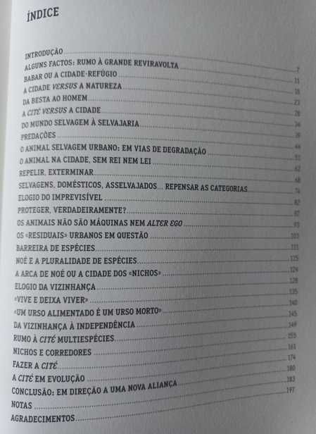 Zoocities; Animais Selvagens na Cidade - Joëlle Zask