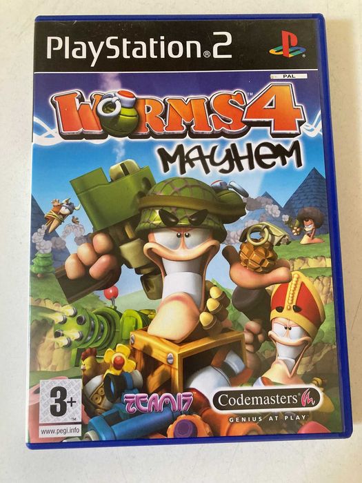 PS2 - Worms 4 Mayhem