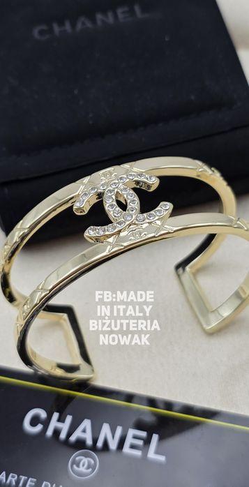 Bransoletka chanel cc cyrkonie