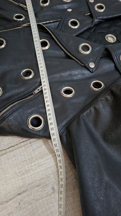 ramoneska skórzana S, M stan dobry wymiary na zdjęciach