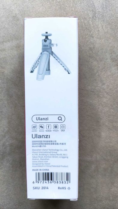 Ulanzi MT-08 Mini Statyw Stołowy biały