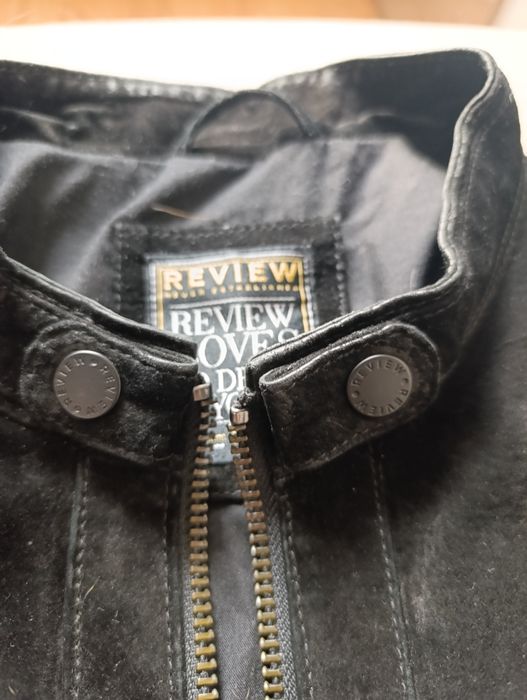 Kurtka skórzana męska