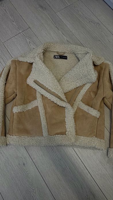 Діноча дубленка Zara