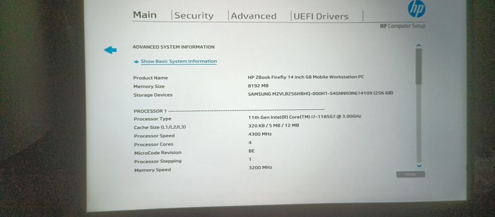HP zbook firefly 14 g8