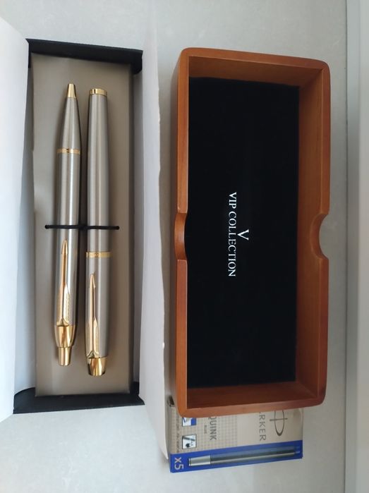 Zestaw pióro i długopis Parker, VIP collection.