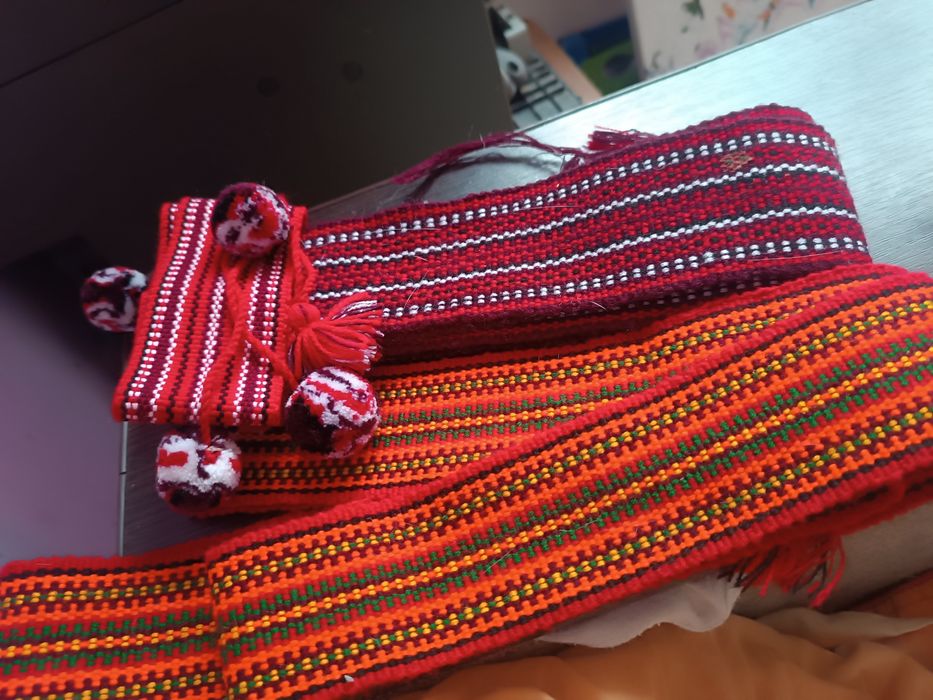 Крайка пояс вишитий під вишиванку та на голову