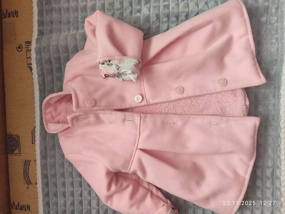 Płaszczyk ocieplany ok 98 szyty na zamowienie handmade