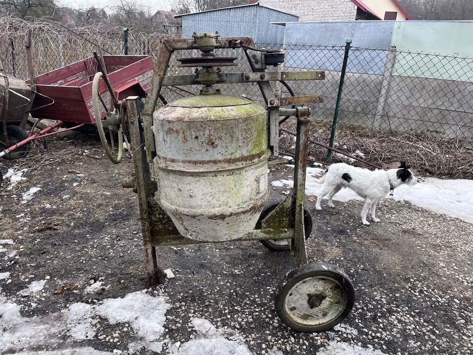 Betoniarka bez silnika