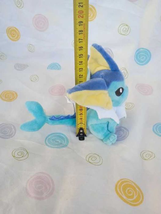 Pokémon fit peluche vaporeon sitting cuties
