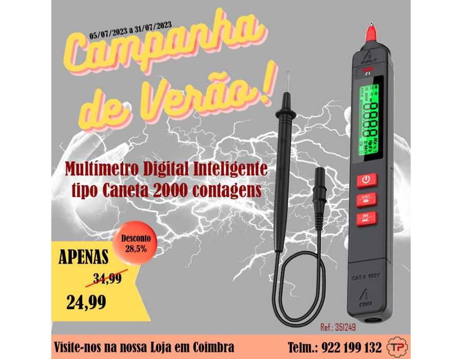 Promoção de Voltímetros/ Multímetros