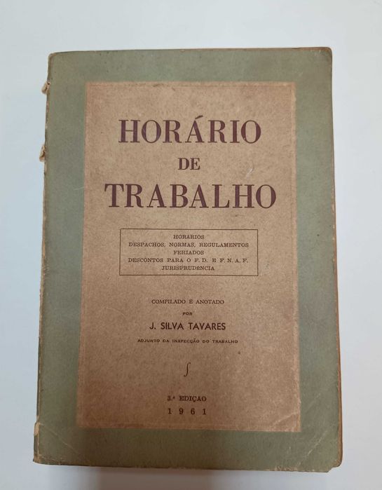 Horário de Trabalho, por J. SilvaTavares