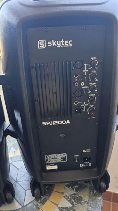 Colunas Amplificadas SKYTEC 1200 A Bluetooth MP3