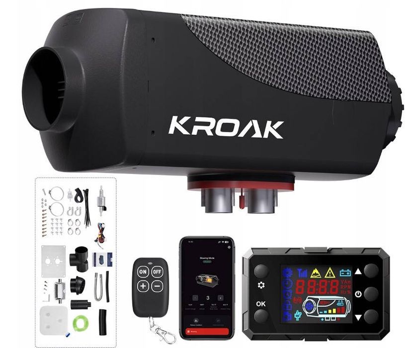 Автономні дизельні обігрівачі,вебасто з Європи 2-8 кВт 12-24в.