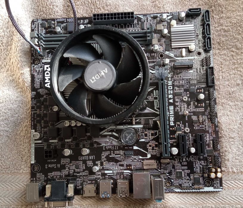 Материнская плата AM4-Ryzen7 1700X/8-16 ядер