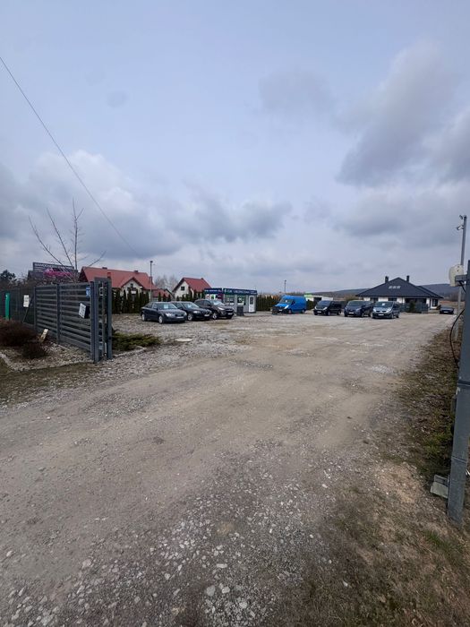 Plac z biurem DK 74 wynajmę 1000m2