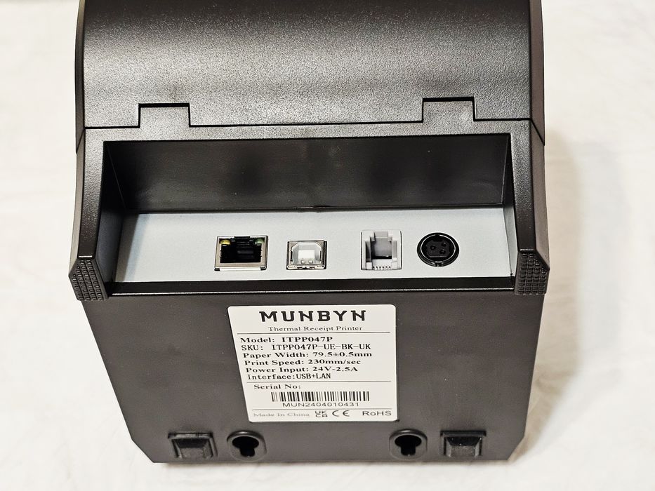 Термопринтер чековий POS 80 мм MUNBYN ITPP047P
