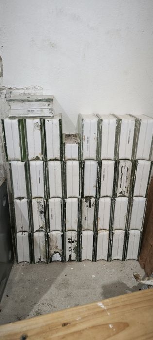 Bloco de vidro ondular 19x19x8 cm transparente 
Bloco de v