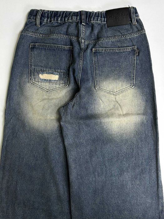 Джинси сині baggy faded jeans archive opium distressed джинсы синие