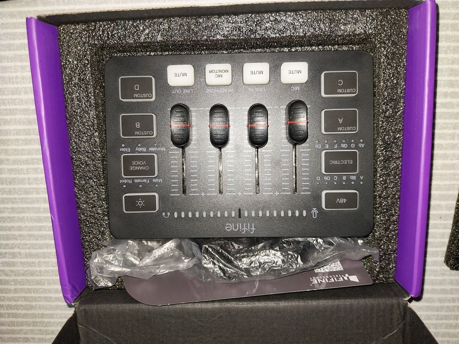 Mixer de áudio novo