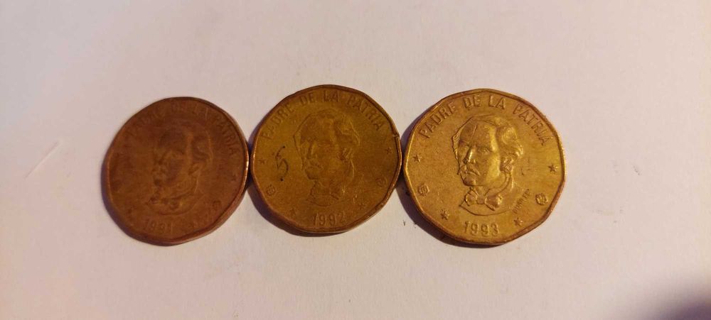 Moedas de vários países