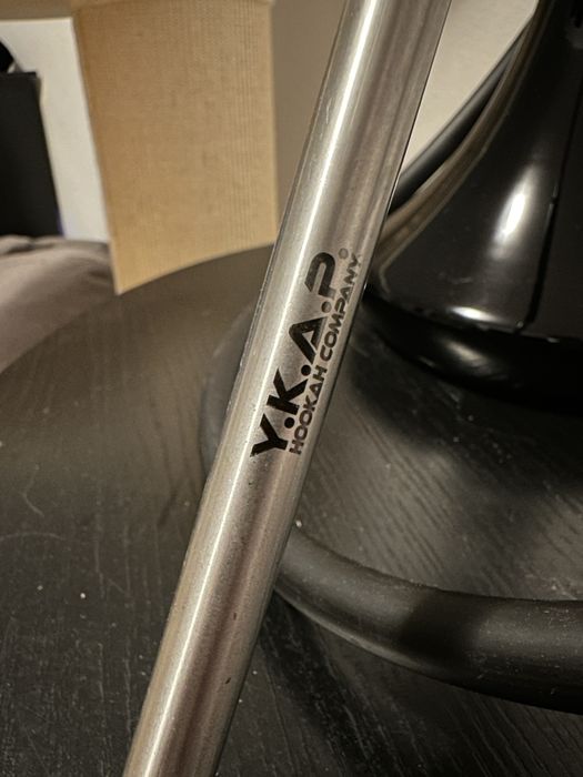 Shisha fajka wodna YKAP stal nierdzewna