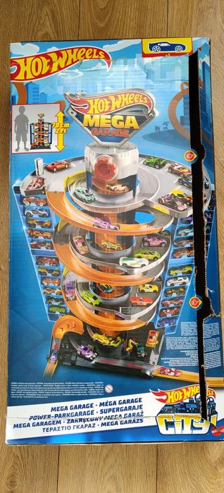 HOT WHEELS MEGA garaż parking
