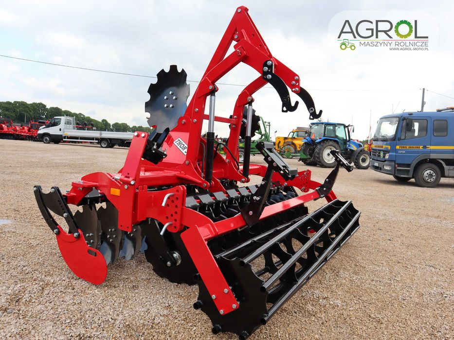 Agregat talerzowy brona hydropack AgroFactory InterTech 3m Granosystem