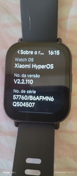 Relógio redmi Watch  5 Active