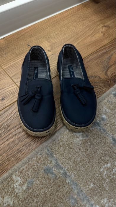 Лофери еспадрильї Zara, розмір 26, устілка 16.5 см