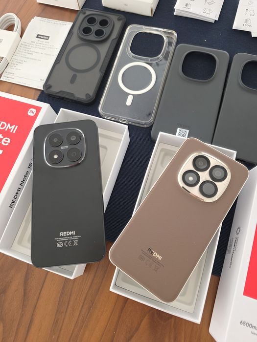 Redmi Note 15 Pro Plus 5G 12GB/512GB, 15 Pro 256GB NOVO. Troca/retoma. Fatura, garantia, capa